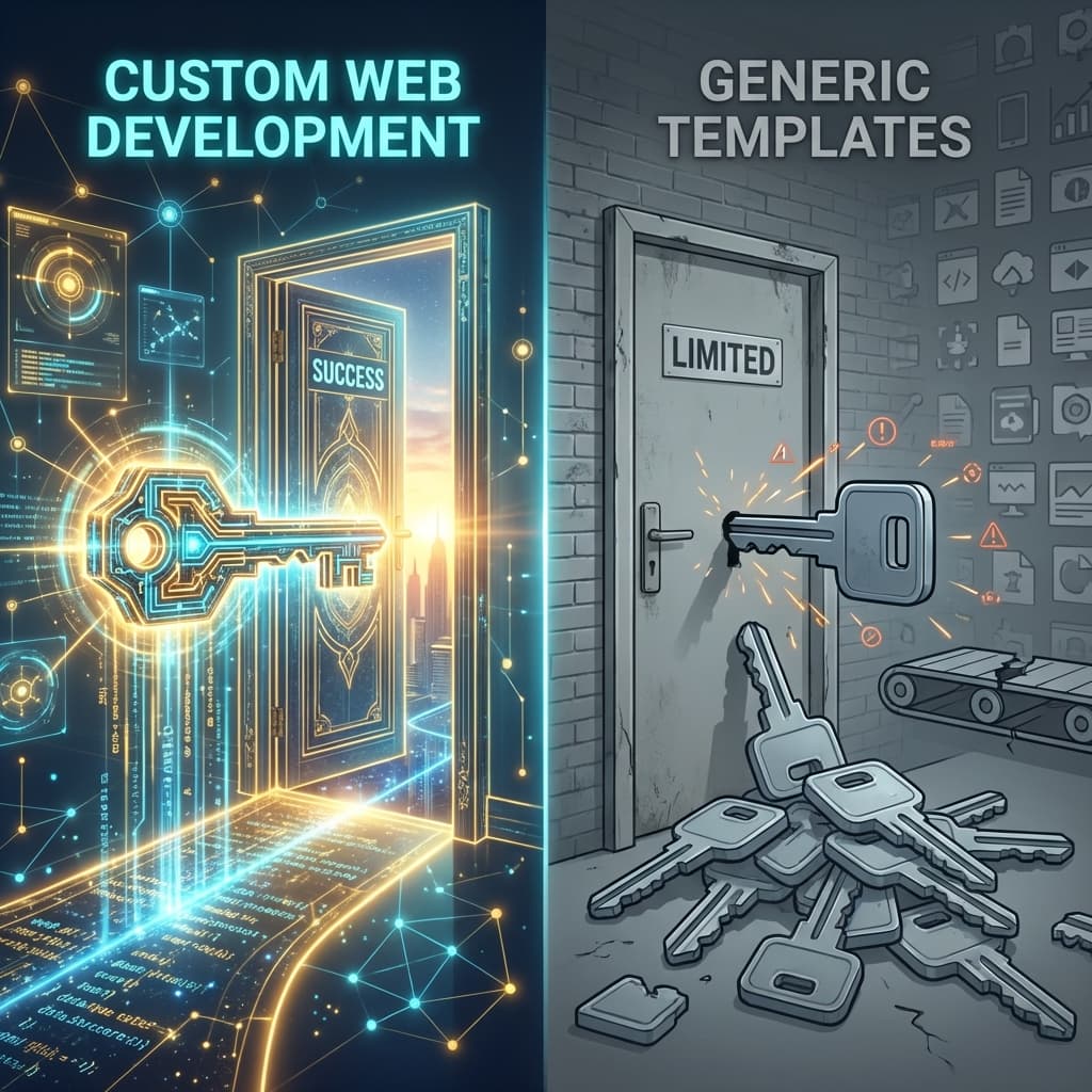 Custom Web Development: The Key to Scaling Your Business Faster